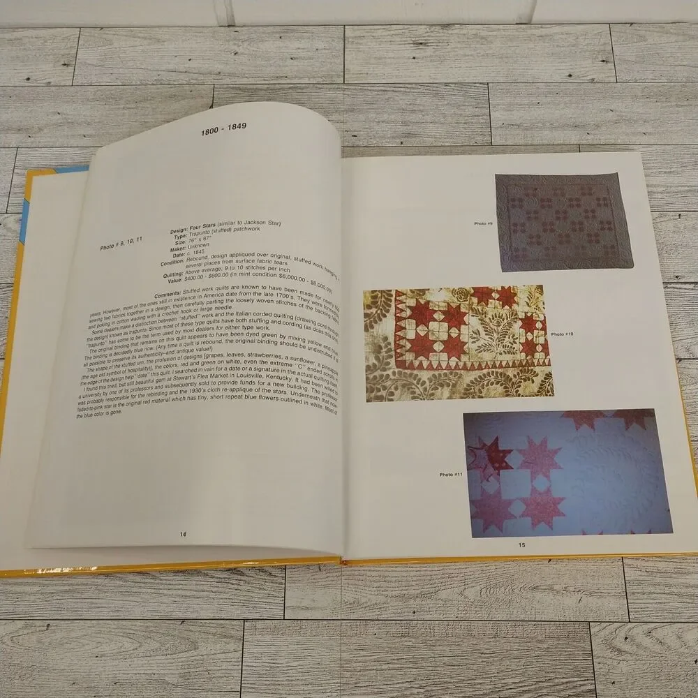 Collecting Quilts Investments‎ in America's Heritage 1985 HC AQS Craft Book